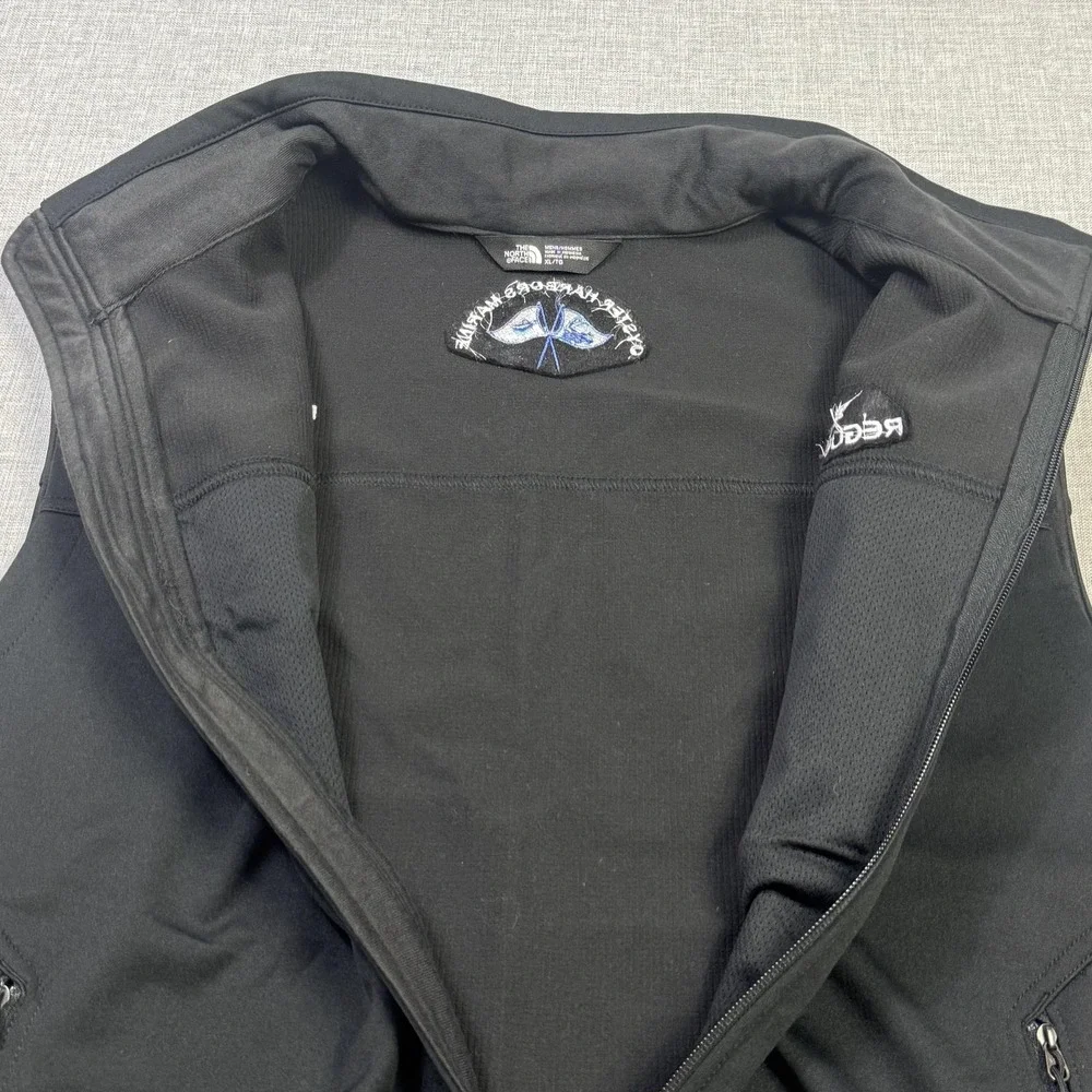 The North Face Regulator Boats Ridgewall Soft Shell Vest Men XL Black Full Zip